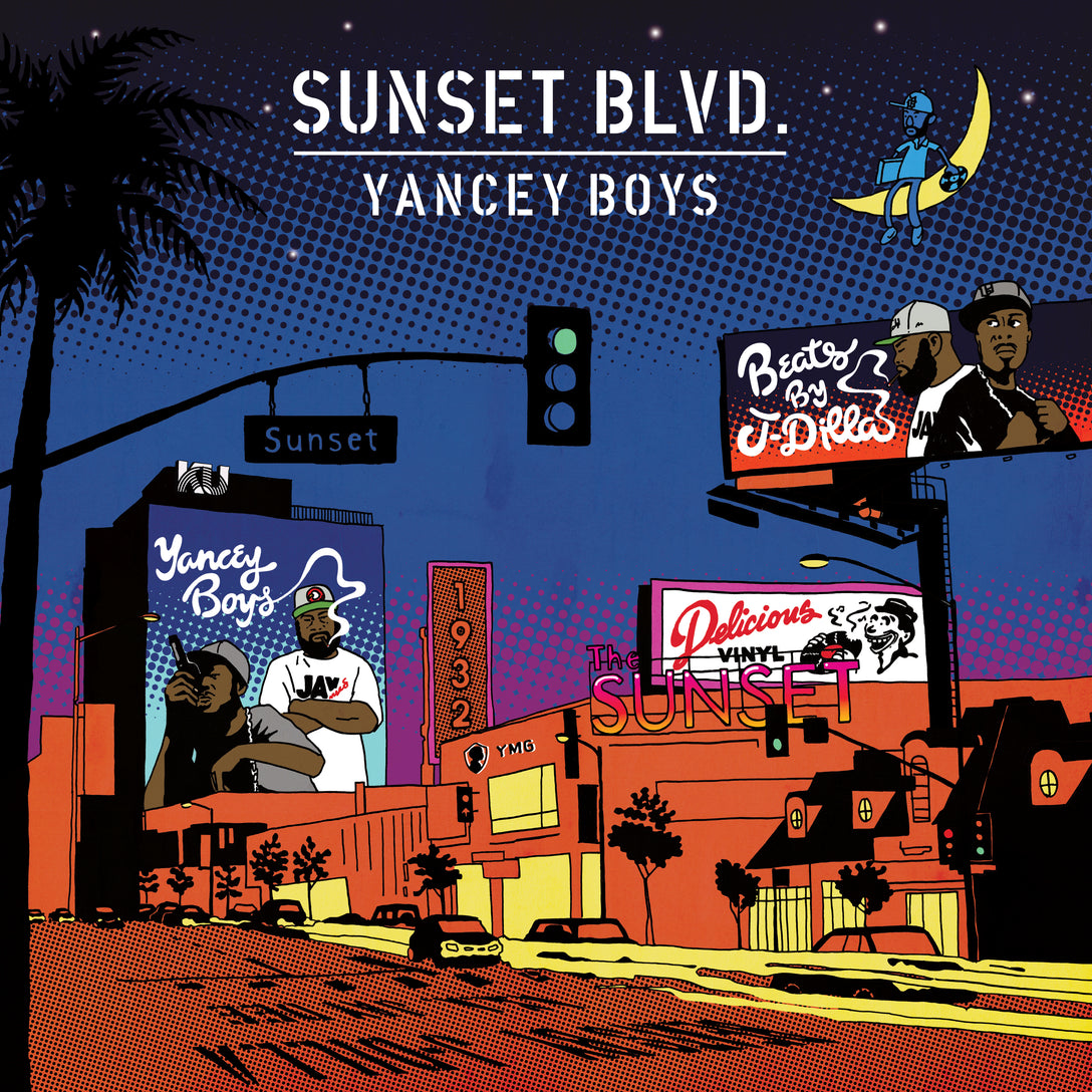 Yancey Boys (Illa J & Frank Nitt) - Sunset Blvd (2LP)