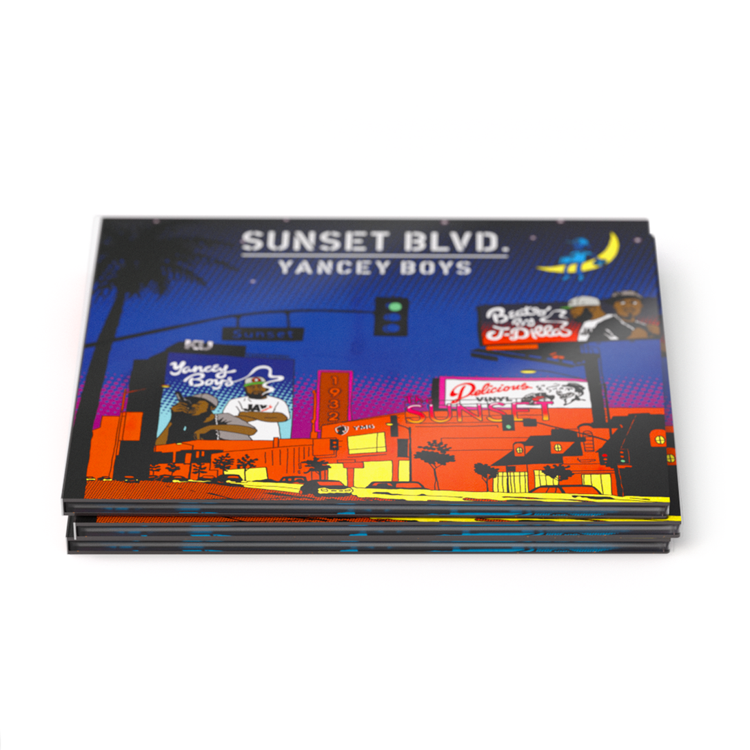Yancey Boys (Illa J & Frank Nitt) - Sunset Blvd (2LP)