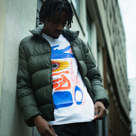 Robohands - Shapes (White T-Shirt)