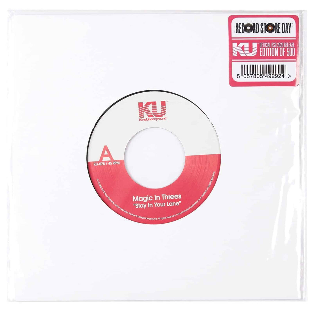Magic In Threes - Stay In Your Lane (7")