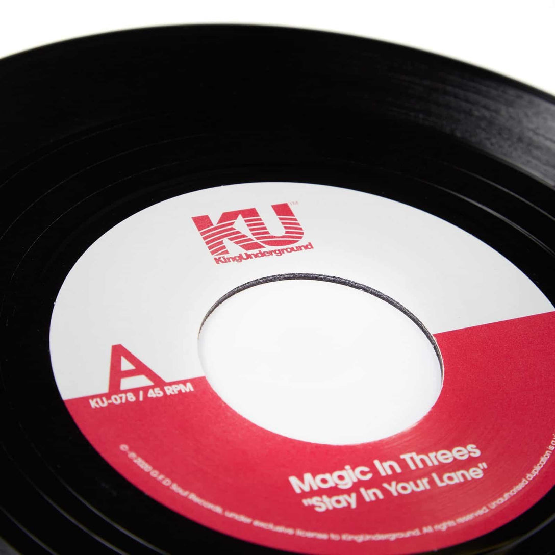 Magic In Threes - Stay In Your Lane (7")