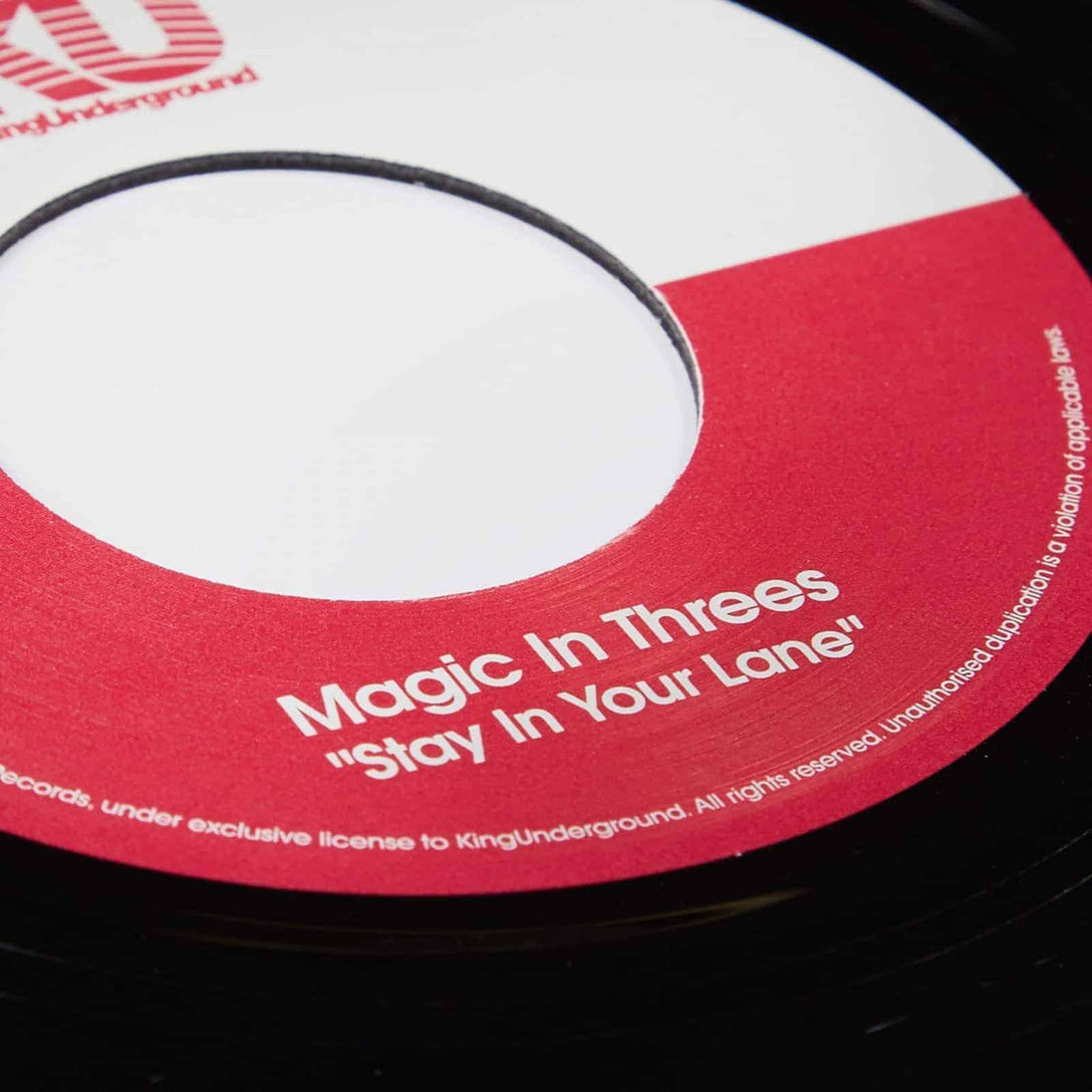 Magic In Threes - Stay In Your Lane (7")