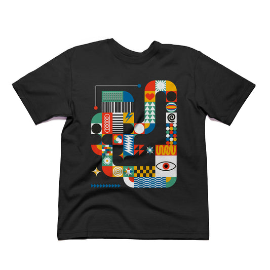 Flughand - 1000 (Black T-Shirt)