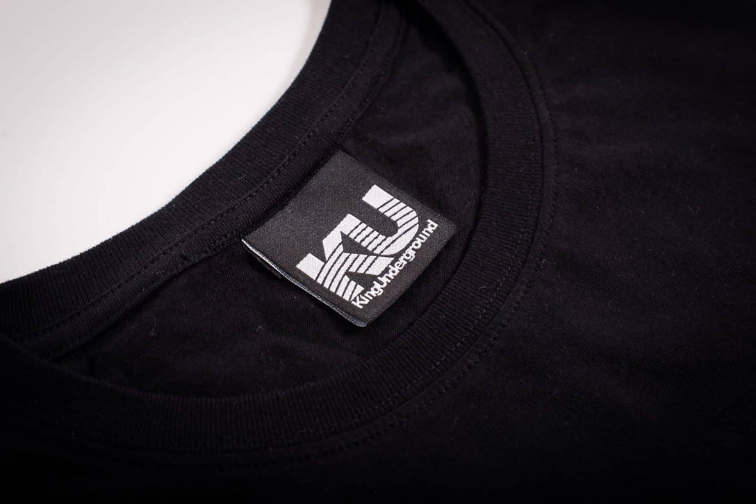 Lewis Parker - Tag Logo (Black T-Shirt)