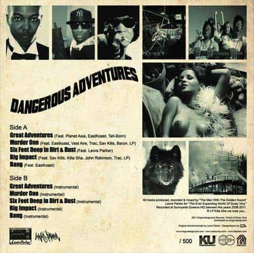 Lewis Parker 'Dangerous Adventures' EP