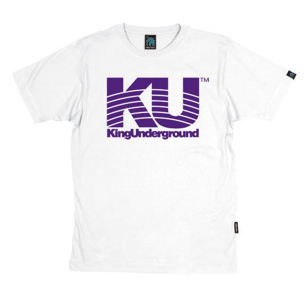 KingUnderground x Dephect 'KU Logo' T-Shirt (White)