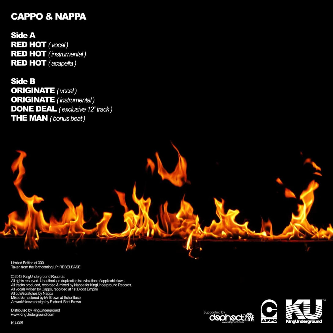 Cappo & Nappa 'Red Hot' 12"