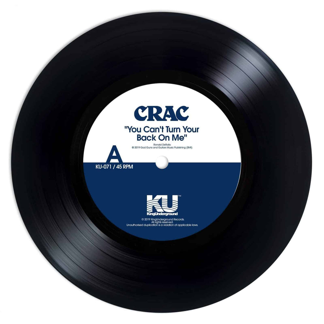 CRAC 'You Can't Turn Your Back On Me' 7"