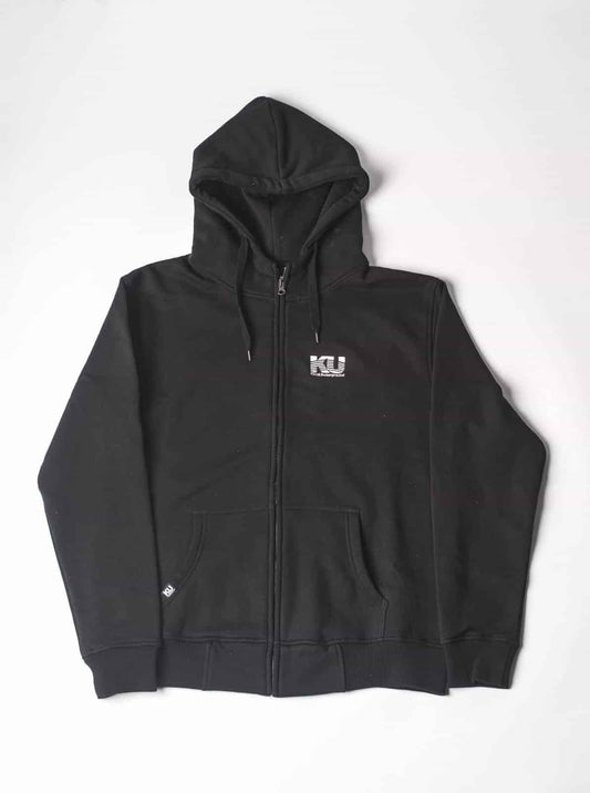 KU 'Zip Hoodie' (Black)