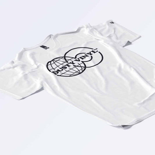 The World Of Dusty Vinyl 'Logo' T-Shirt (White)
