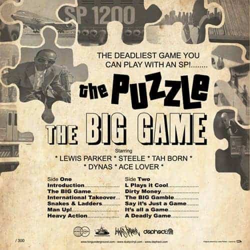 Lewis Parker 'The Puzzle: Episode 1, The Big Game' LP