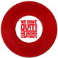 Mr Brown 'We Don't Quit' 7"
